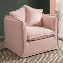 Montauk Upholstered Slipcover Armchair
